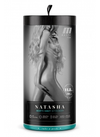 Мастурбатор-вагина с вибрацией Soft   Wet Natasha Realistic Beige Masturbator - Blush Novelties - в Махачкале купить с доставкой