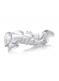 Прозрачная насадка для увеличения члена 2 Inch Clear Extender Sleeve - XR Brands - в Махачкале купить с доставкой