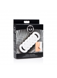 Комплект из 6 прозрачных эрекционных колец Ring Master Custom Ball Stretcher Kit - XR Brands - в Махачкале купить с доставкой