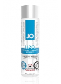 Возбуждающий лубрикант на водной основе JO Personal Lubricant H2O Warming - 120 мл. - System JO - купить с доставкой в Махачкале