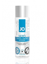 Охлаждающий лубрикант на водной основе JO Personal Lubricant H2O COOLING - 60 мл. - System JO - купить с доставкой в Махачкале