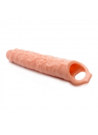 Телесная насадка-удлинитель 3 Inch Extender Sleeve - 27,3 см. - XR Brands - в Махачкале купить с доставкой