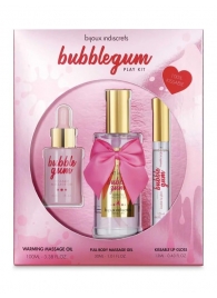 Набор средств для массажа и ласк Bubblegum Play Kit - Bijoux Indiscrets - купить с доставкой в Махачкале