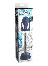 Синяя вакуумная автоматическая помпа Max Boost Pro Flow - Pipedream - в Махачкале купить с доставкой