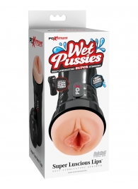 Мастурбатор-вагина в колбе Super Luscious Lips - Pipedream - в Махачкале купить с доставкой