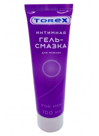 Гель-смазка на водной основе For Men - 100 мл. - Torex - купить с доставкой в Махачкале