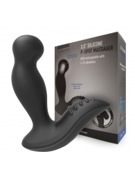 Черный вибромассажер простаты 3,5’’ P-spot Massager - 12,5 см. - Erokay - в Махачкале купить с доставкой