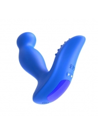 Синий вибромассажер простаты 3,5’’ P-spot Massager - 12,5 см. - Erokay - в Махачкале купить с доставкой