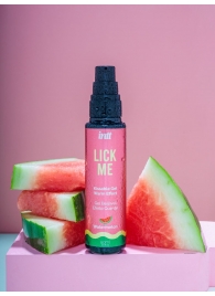 Гель Lick Me с согревающим эффектом и ароматом арбуза - 50 мл. - INTT - купить с доставкой в Махачкале