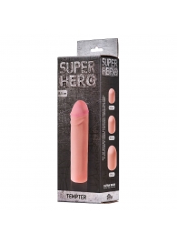 Фаллоудлинитель SUPER HERO Tempter - 16 см. - Lola Games - в Махачкале купить с доставкой