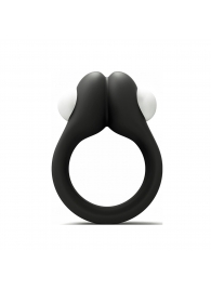 Черное эрекционное кольцо Zippy Vibrating Ring With Bullet - Adrien Lastic - в Махачкале купить с доставкой