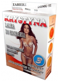 Надувная секс-кукла Krystyna - Boys of Toys - в Махачкале купить с доставкой