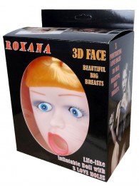 Надувная секс-кукла Roxana 3D - Boys of Toys - в Махачкале купить с доставкой