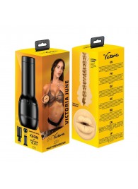 Мастурбатор-ротик Kiiroo Feel Victoria Mouth - Kiiroo - в Махачкале купить с доставкой