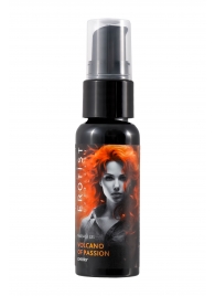Гель с эффектом вибрации Volcano Of Passion со вкусом вишни - 25 мл. - Erotist Lubricants - купить с доставкой в Махачкале