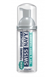 Очищающая пенка для игрушек и тела Toy   Body Cleaner Foamer - 47 мл. - Swiss navy - купить с доставкой в Махачкале