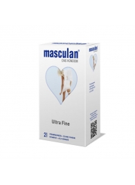 Особо тонкие презервативы Masculan Ultra Fine - 21 шт. - Masculan - купить с доставкой в Махачкале