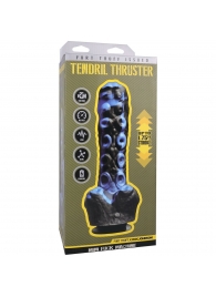 Черно-синяя мини-машина на присоске Tendril Thruster - 21,6 см. - Doc Johnson - купить с доставкой в Махачкале
