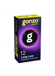 Презервативы с анестетиком для продления удовольствия Ganzo Long Love - 12 шт. - Ganzo - купить с доставкой в Махачкале