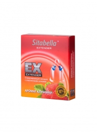 Стимулирующая насадка Sitabella Extender  Клубника - Sitabella - купить с доставкой в Махачкале