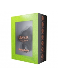 Черное эрекционное кольцо Lingus с вибрацией - Adrien Lastic - в Махачкале купить с доставкой