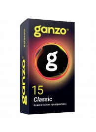Классические презервативы с обильной смазкой Ganzo Classic - 15 шт. - Ganzo - купить с доставкой в Махачкале