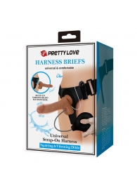 Женский страпон с вибрацией и эффектом эякуляции Oher - Baile - купить с доставкой в Махачкале