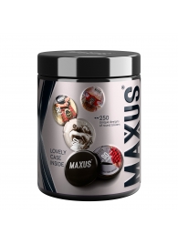 Черные утолщенные презервативы MAXUS Extra Strong с железным кейсом - 15 шт. - Maxus - купить с доставкой в Махачкале