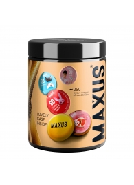 Точечные презервативы MAXUS 2000 Amazing Dots с железным кейсом - 12 шт. - Maxus - купить с доставкой в Махачкале