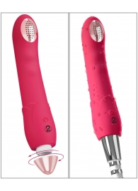 Малиновая насадка на душ с вибрацией Showers to orgasm - 20,1 см. - Orion - купить с доставкой в Махачкале