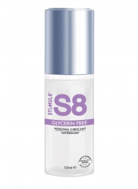 Лубрикант на водной основе S8 Glycerin Free без глицерина - 125 мл. - Stimul8 - купить с доставкой в Махачкале
