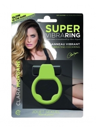 Люминесцентное эрекционное виброкольцо Super - Clara Morgane - в Махачкале купить с доставкой