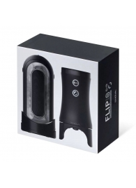 Набор Tenga Flip Zero Electronic Vibrotation: мастурбатор с вибрацией и устройство вращения - Tenga - в Махачкале купить с доставкой