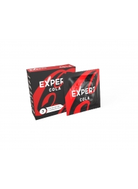 Презервативы с ароматом колы Expert Cola - 3 шт. - Expert - купить с доставкой в Махачкале