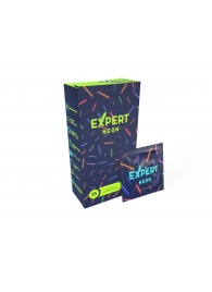 Светящиеся в темноте презервативы Expert Neon - 15 шт. - Expert - купить с доставкой в Махачкале