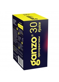 Ароматизированные презервативы Ganzo Juice - 30 шт. - Ganzo - купить с доставкой в Махачкале