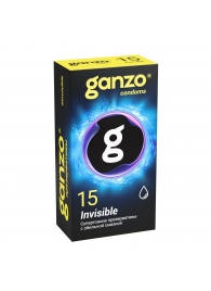 Супертонкие презервативы Ganzo Invisible - 15 шт. - Ganzo - купить с доставкой в Махачкале