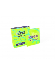 Ультратонкие презервативы Expert Invisible - 3 шт. - Expert - купить с доставкой в Махачкале