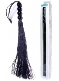 Черная силиконовая плеть - 37 см. - Boys of Toys - купить с доставкой в Махачкале