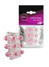 Прозрачная сквозная насадка на пенис с цветными шариками - Erowoman-Eroman - в Махачкале купить с доставкой