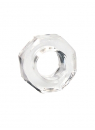 Прозрачное эрекционное кольцо в форме гайки - Sex Expert - в Махачкале купить с доставкой