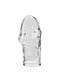 Прозрачная насадка на пенис Booker - 8 см. - Baile - в Махачкале купить с доставкой