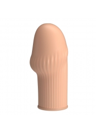 Телесная насадка на пенис Huel - 9 см. - Baile - в Махачкале купить с доставкой