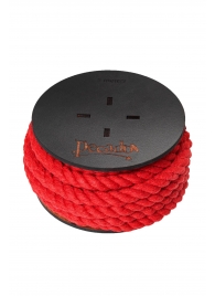 Красная веревка для шибари на катушке - 5 м. - Pecado - купить с доставкой в Махачкале