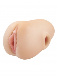 Телесный мастурбатор-вагина Pussy Pounder Squeeze Stroker - Pipedream - в Махачкале купить с доставкой