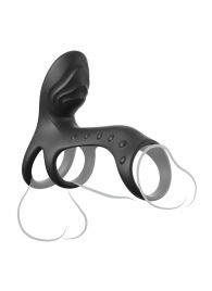 Черная насадка на пенис Ultimate Couples Cage Pro - Pipedream - в Махачкале купить с доставкой