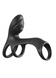 Черная насадка на пенис Ultimate Couples Cage Pro - Pipedream - в Махачкале купить с доставкой