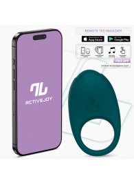 Зеленое интерактивное виброкольцо Ringo - Intoyou - в Махачкале купить с доставкой