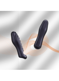 Сливовая силиконовая насадка на пенис с подхватом Manwan Ryzer - Manwan - в Махачкале купить с доставкой