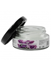 Массажная свеча «Сирень» - 50 мл. - SGAN - купить с доставкой в Махачкале